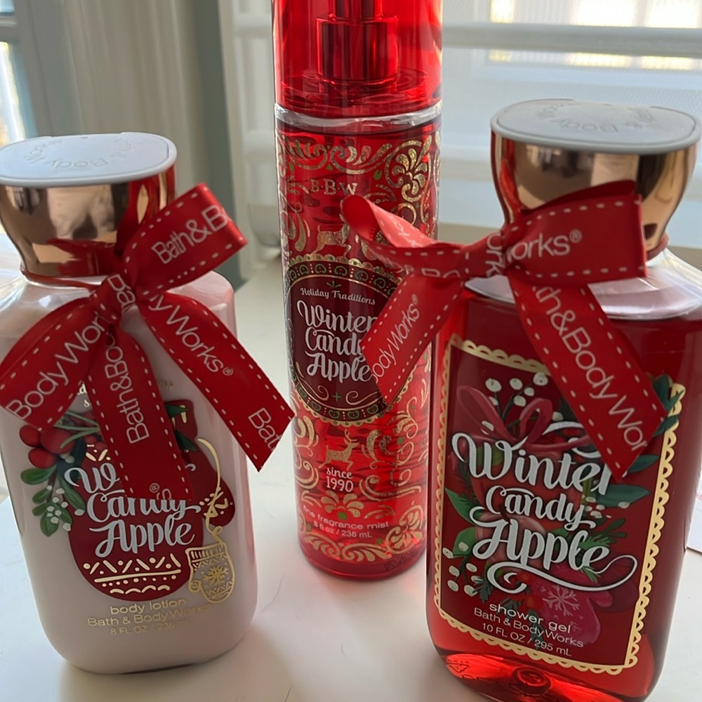 Bath ands body works 3 piece set